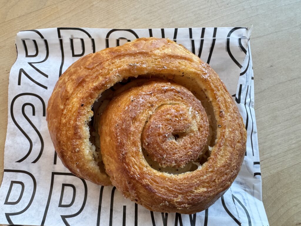 Ocean Roll from Sparrow Bakery in Bend, Oregon